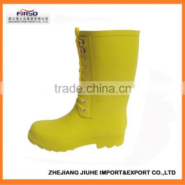 New Design Lace-up Rubber Boots