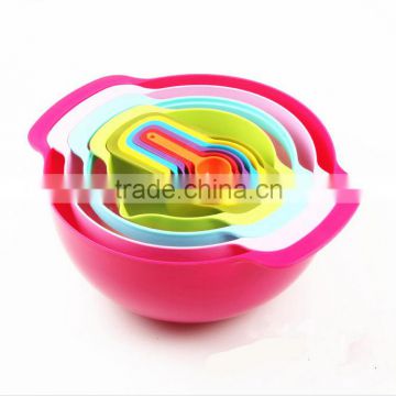 Rainbow creative measuring cup and bowl 10pieces