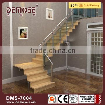 china made single sleeve stairs with wood