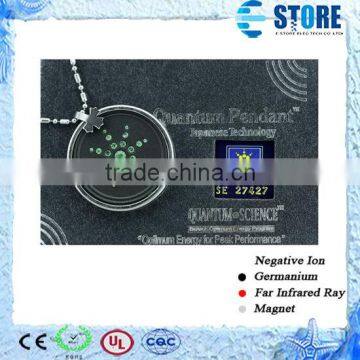 Green Crystal Japanese Quantum Energy Pendant Quantum Necklace Pendant Charms Pendant