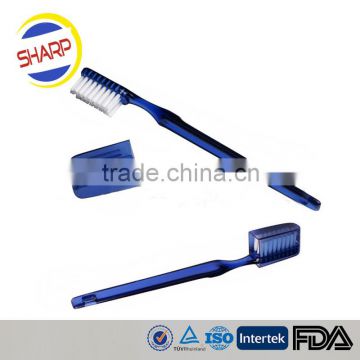 Wholesale transparent toothbrush with cover / personalized toothbrush for sales