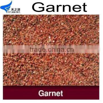 High hardness Abrasive River Garnet 20-40mesh for Sandblasting for sand blasting with high quality