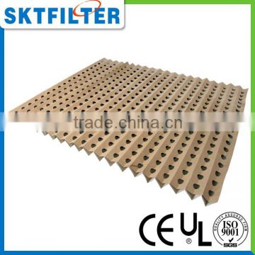 China factory dry spray booth paper filter
