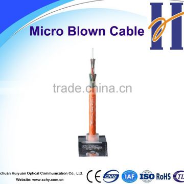 Layer stranding micro air blowing cable communication fiber optic cable