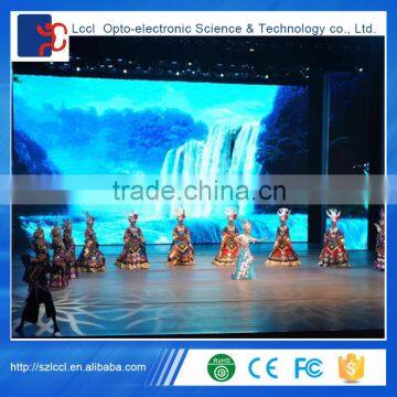 China new innovative product Shenzhen P7.62 indoor full color stage background led display big screen