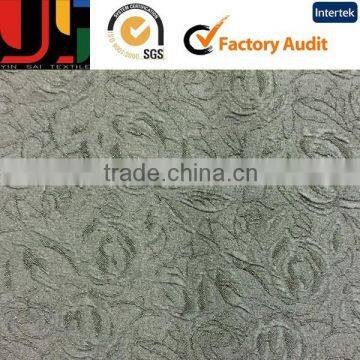 2015 New fancy 100% polyester jacquard fabric
