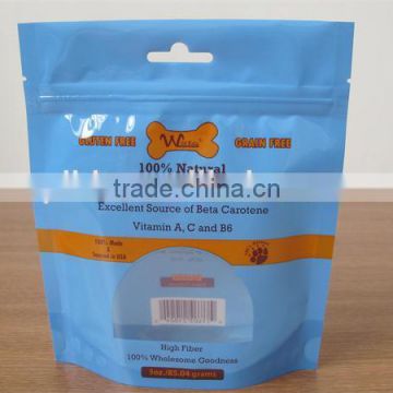 Vivid printing standup Plastic Dog Food Snack Packaging Bag vacuum plastic bags for pet food                        
                                                Quality Choice
