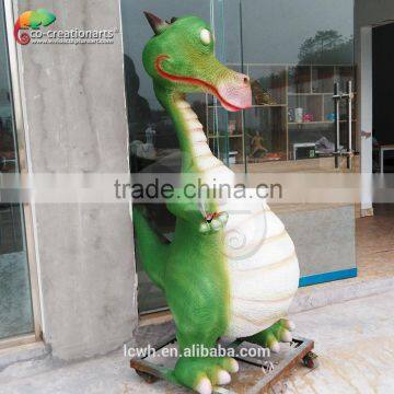 Cute sponge dinosaur set for entrance usher