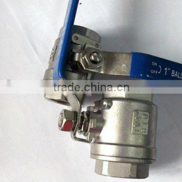 Stainless steel PTFE ball valve
