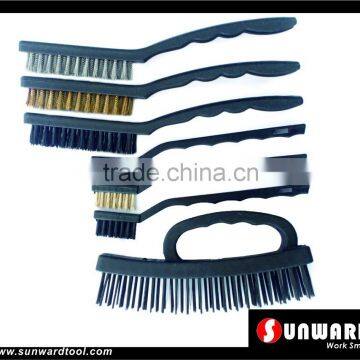 7PC Multipurpose Plastic handle Wire Brush Set