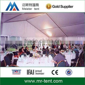Outdoor tent with air-conditioning for events