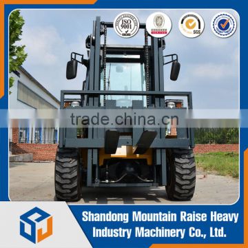 Chinese Manufacture Custom Height 3Ton Rough Terrain Forklift With Competitive Price
