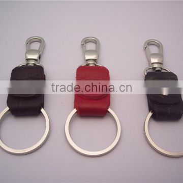 men cheap leather portable car key holder key holder wallet
