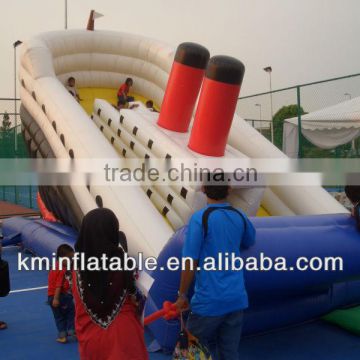 titanic inflatable slide