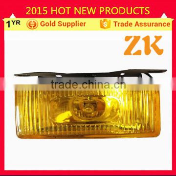 12v Car 4X4 truck universal yellow driving light fog lamp kit with wiring and switch