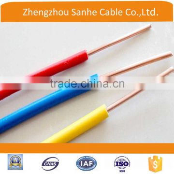 PVC insulated electrical Wire building wire