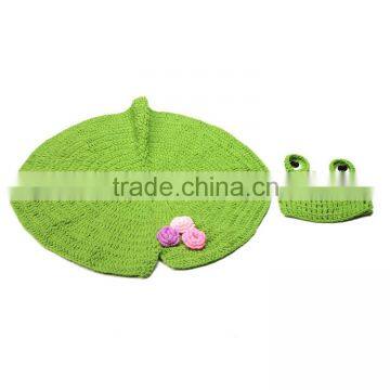 OEM/ODM handmade crochet newborn photography blanket