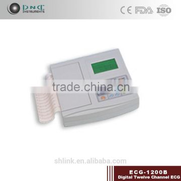 high quality LINK ECG-1200B Digital Twelve Channel ECG
