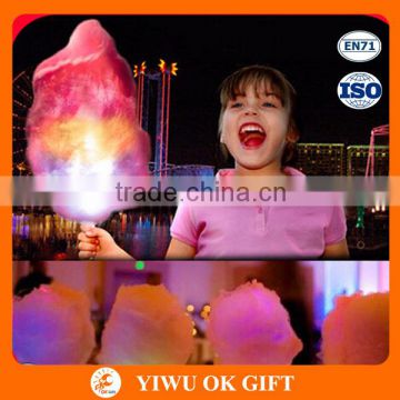 Promotional LED Flashing Cotton Candy Glow Sticks