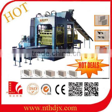 Fully automatic concrete block forming machine cement block moulding machine