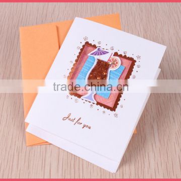 2014 new design handmade pop up greeting cards wholesale