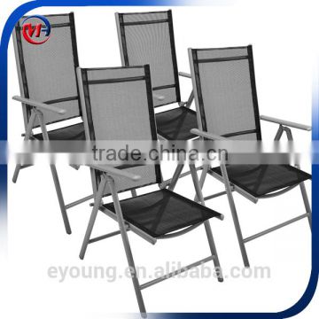 Tesling folding chair with backrest/armrest