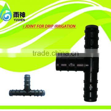 YUSHEN T-type tee CE irrigation system connector