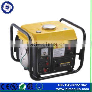 wuxi blooming powerful portable 750W gasoline generator with CE