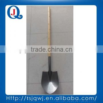 S518L shovel with long wooden handle JUNQIAO manufacture