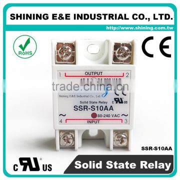 SSR-S10AA 10A 24V Single Phase Solid State Relay Module SSR