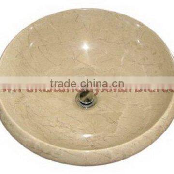 UNIQUE VERONA BEIGE MARBLE SINKS