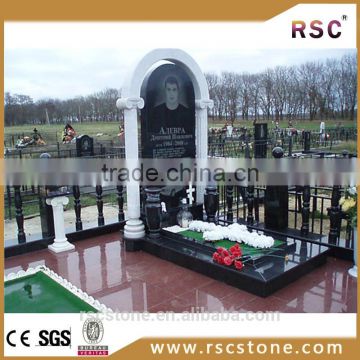 Cheap cemetery granite tombstone design