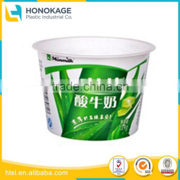 Customized Eco-Friendly Yogurt Plastic Container Made To Order, Custom Pp Packaging for Yogurt