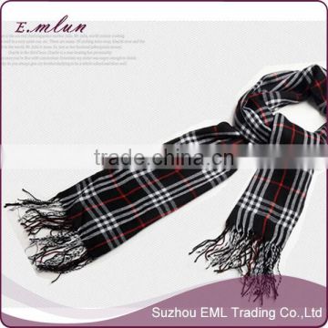Mens custom Asian cashmere scarf made in china