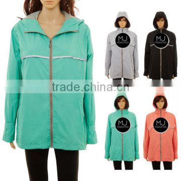 FACTORY wholesale monogram womens rain coat