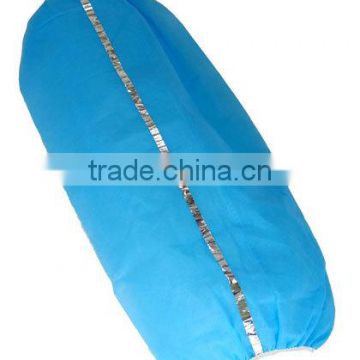 Food processing Disposable foil sleeve cover with mental detatable