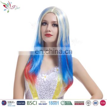 2017 Styler Brand fashion rainbow wig for party carnival