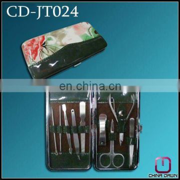 9pcs gift ladies manicure set CD-JT024