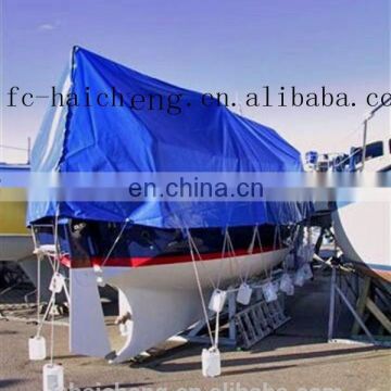 Customized Heavy Duty PE Tarp Weather Proof Reinforced  Boat Cover