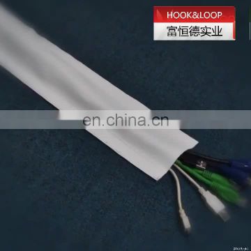 Low profile design prevents tripping hazards 100mm Carpet Cable Wrap Sleeve Wire Cord Hider