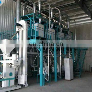 automatic steel structure corn flour making machine