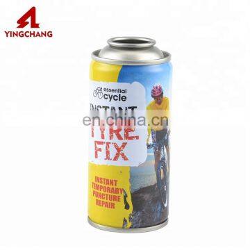 Customized Empty Tinplate Aerosol Can With Plastic Cap