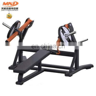 Sporting Goods cable machine 2021 Shandong Professional Gymnastics China Commercial Plate Loaded Gym Bodybuilding Fitness Equipment Horizontal Bench Press MateRiel Musculation Gym Equipment