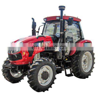 4wd 120hp diesel engine tractor with backhoe and front loader for sale