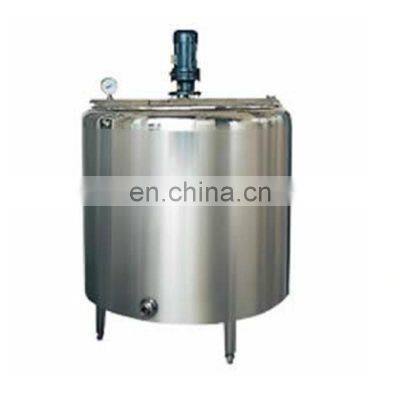 High Quality 1500 Liter Steam Jacketed Cooking Kettle Heated Jacketed Mixing Tank