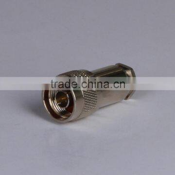 RF coaxial cable connector for N male type