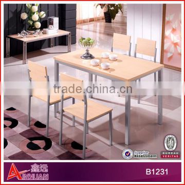 B1231 wooden furniture/ dining room set/cheap dining table set