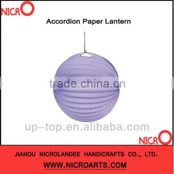 Colorufl Accordion Paper Lantern For Party & Wdding Deco.