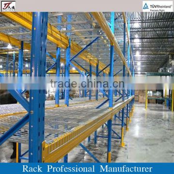 Factory custom upright beam of steel pallet rack for sale