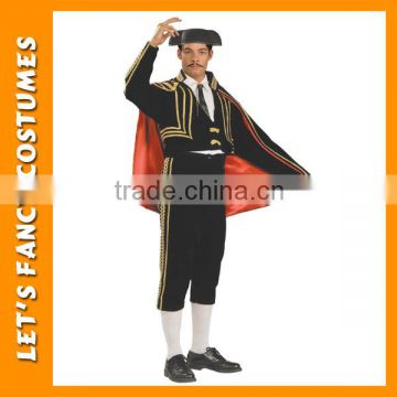 Adult Mens Bullfighter Matador Costume for Spanish Spain Fancy Dress PGMC0902